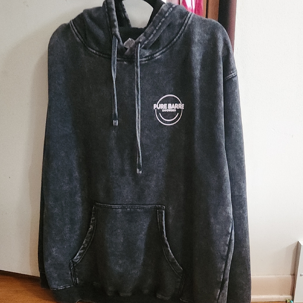 Pure Barre Black Sweater Classic Pullover